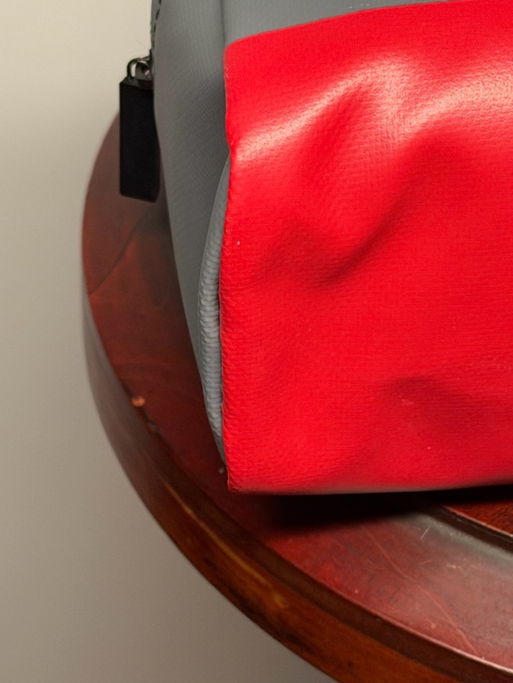 GUESS Gray and Red Men's Toiletry Bag - Picture 6 of 11